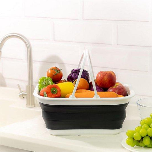 Foldable Vegetable Basket | Collapsible Fruit and Vegetable Washing Basket