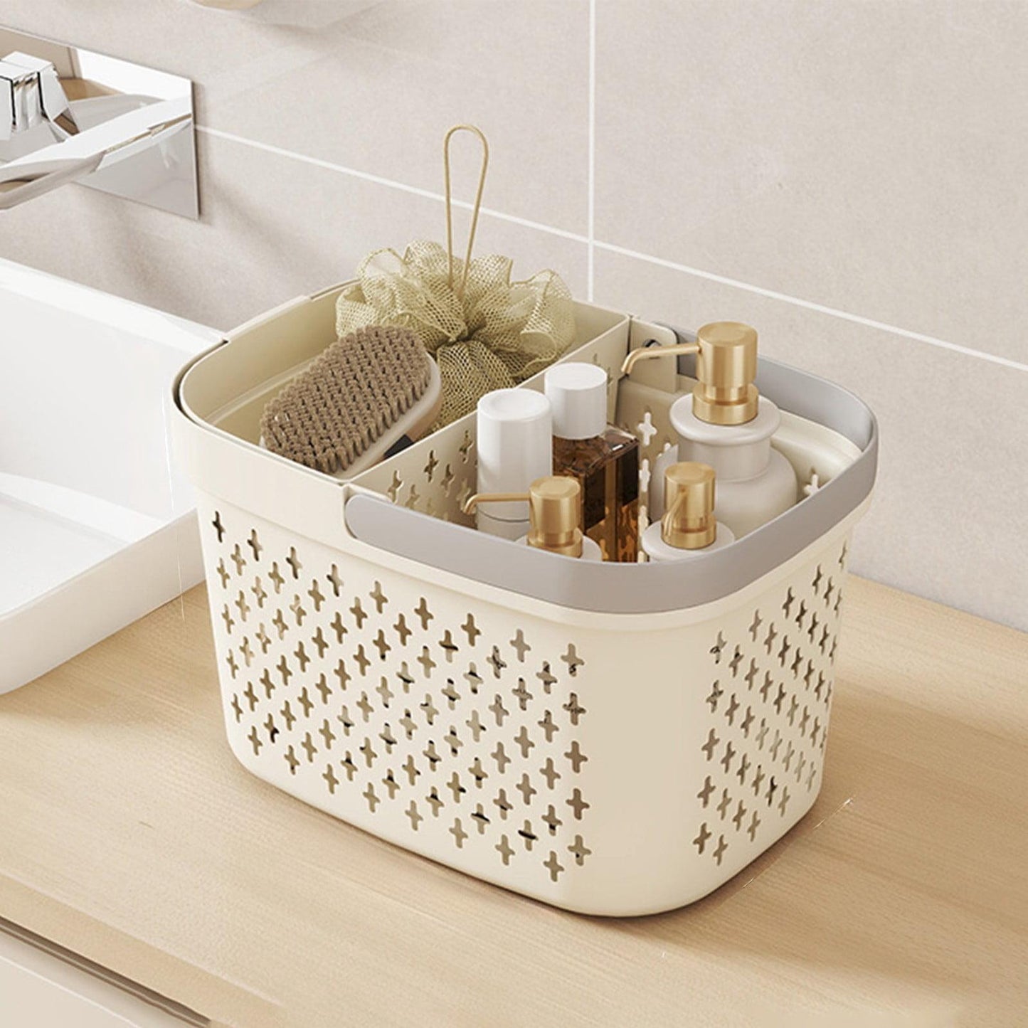 Storage Basket | Multi-Purpose Home Organizer with Handles