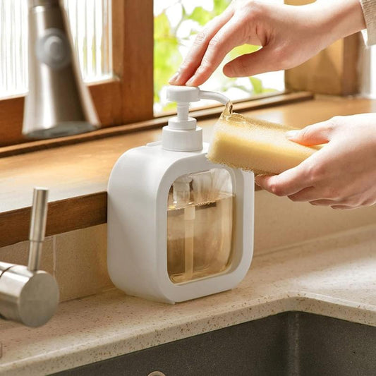Kitchen Soap Pump | Refillable Liquid Soap Dispenser for Kitchen & Bathroom