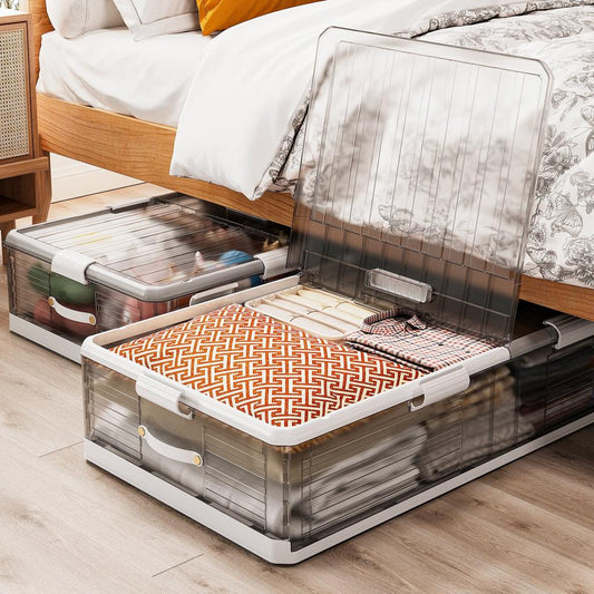 Under Bed Storage Organizer | Foldable Clothes & Blanket Storage Bag
