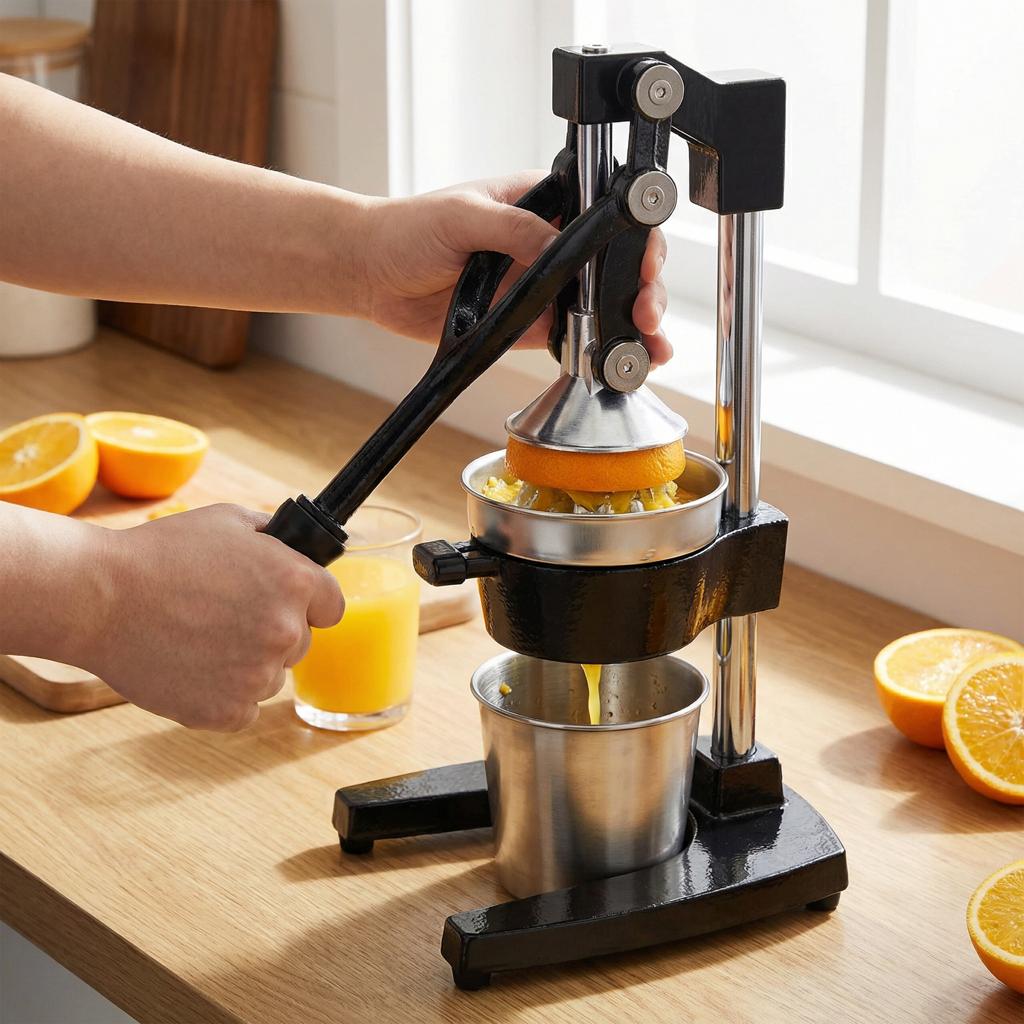 Manual Juicer | Hand Press Citrus Juicer for Fresh Fruit Juice