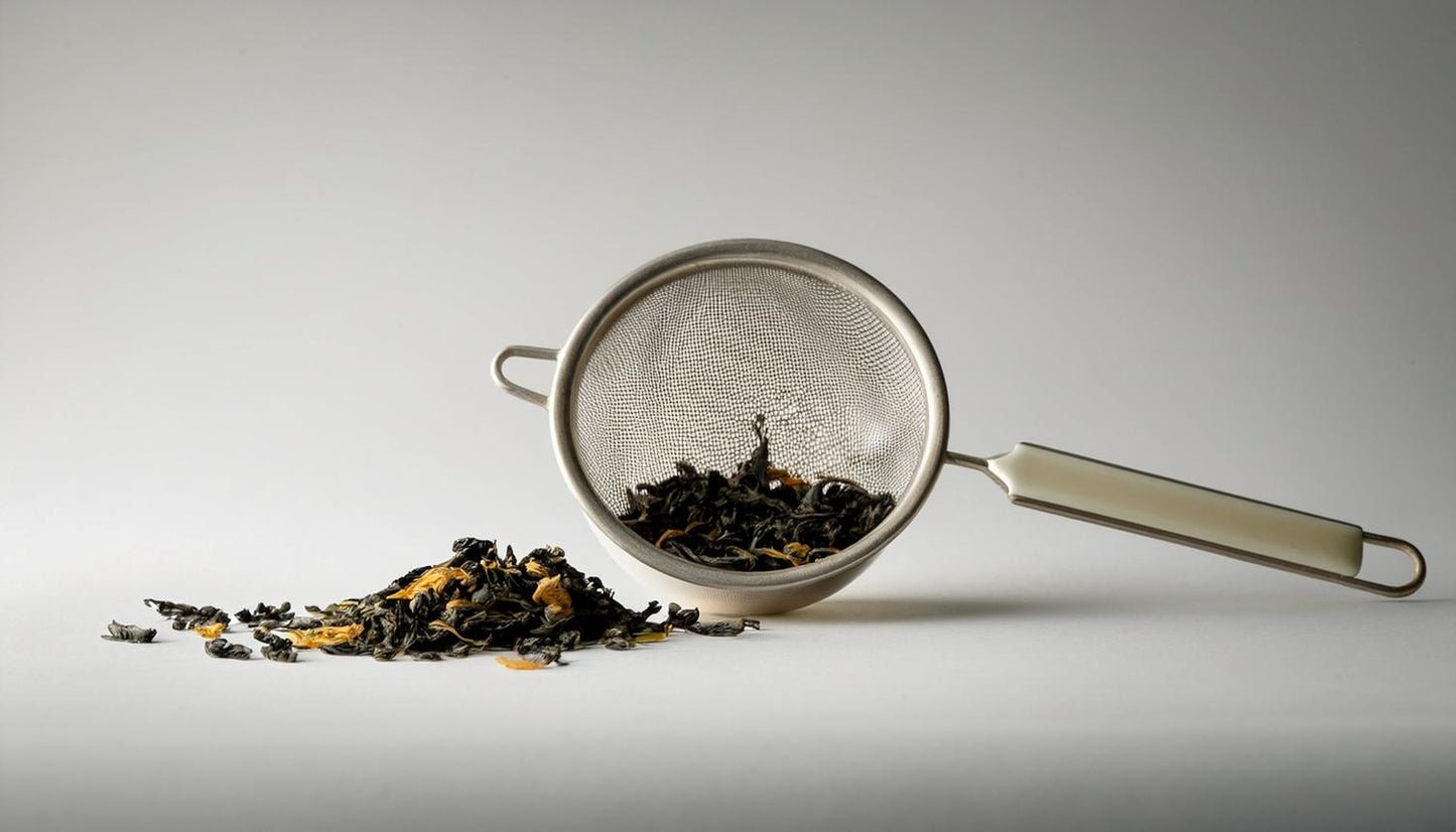 Stainless Steel Tea Strainer | Fine Mesh Tea Filter for Loose Leaf Tea