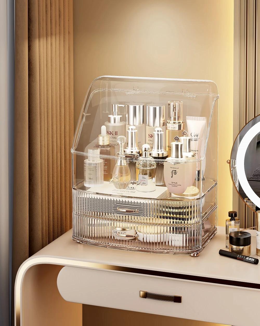 Cosmetic & Makeup Organizer with Drawers | Vanity Storage Box