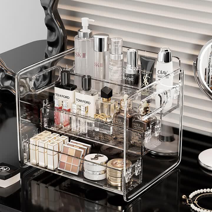 Cosmetic & Makeup Organizer with Drawers | Vanity Storage Box