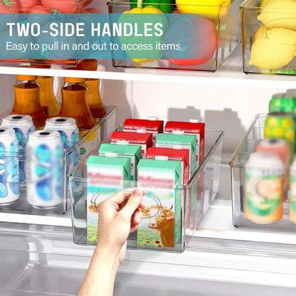 Fridge Storage Box | Stackable Refrigerator Organizer Bi