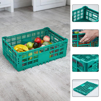 Multipurpose Foldable Crate | Heavy-Duty Collapsible Storage Basket