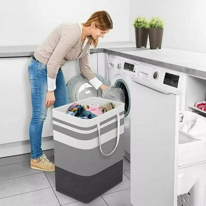 Foldable Laundry Basket | Large Capacity Collapsible Laundry Hamper