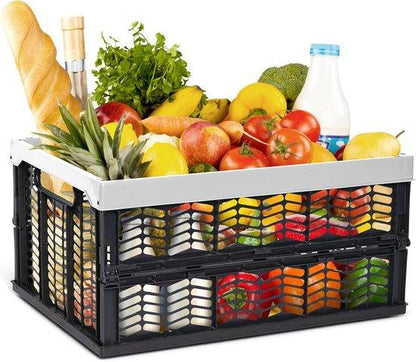 Multipurpose Foldable Crate | Heavy-Duty Collapsible Storage Basket