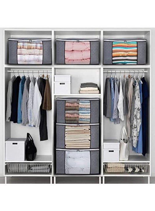 Wardrobe Clothes Organizer | Foldable Closet & Drawer Storage Organizer
