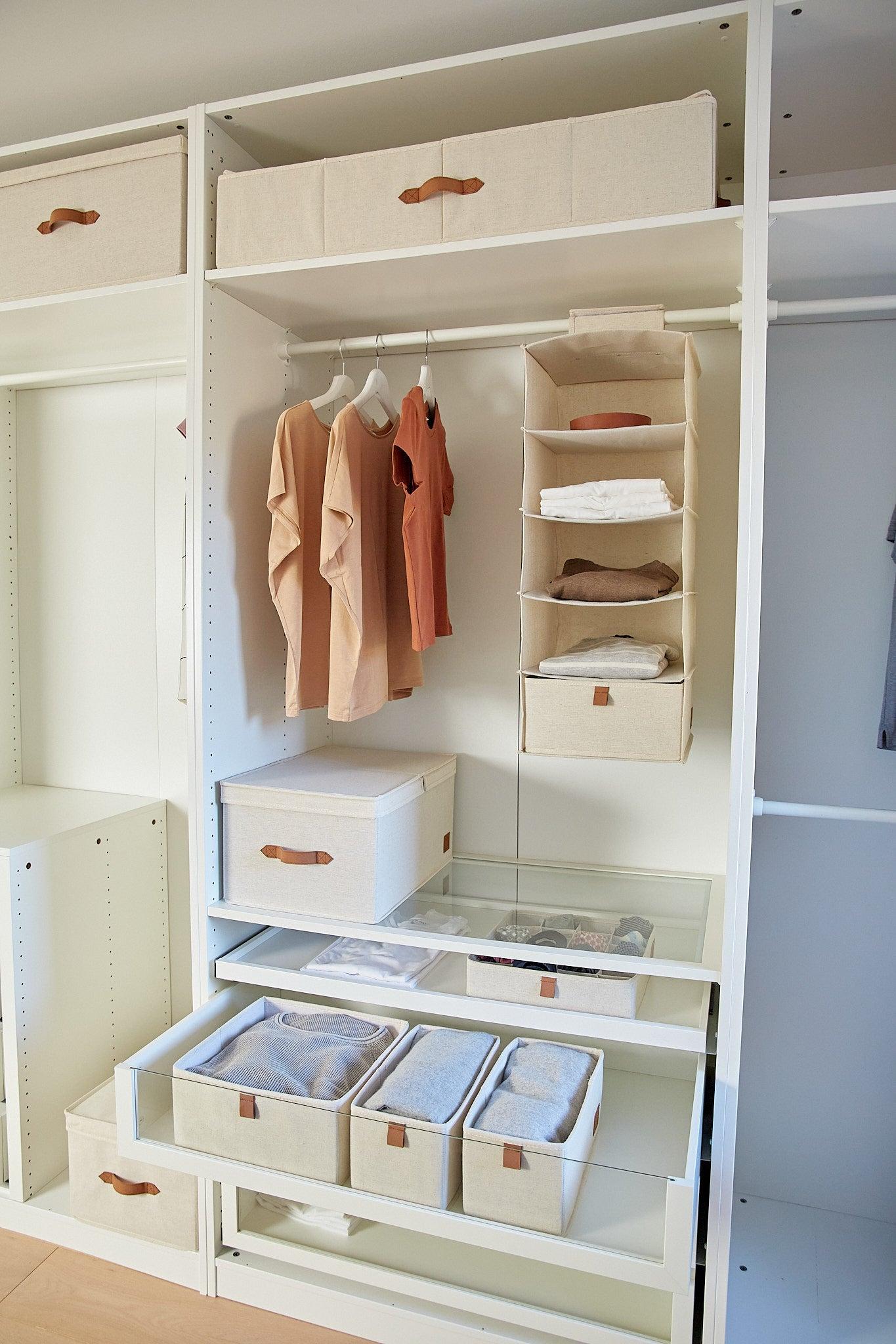 Wardrobe Clothes Organizer | Foldable Closet & Drawer Storage Organizer