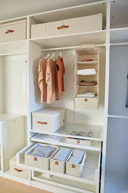 Wardrobe Clothes Organizer | Foldable Closet & Drawer Storage Organizer