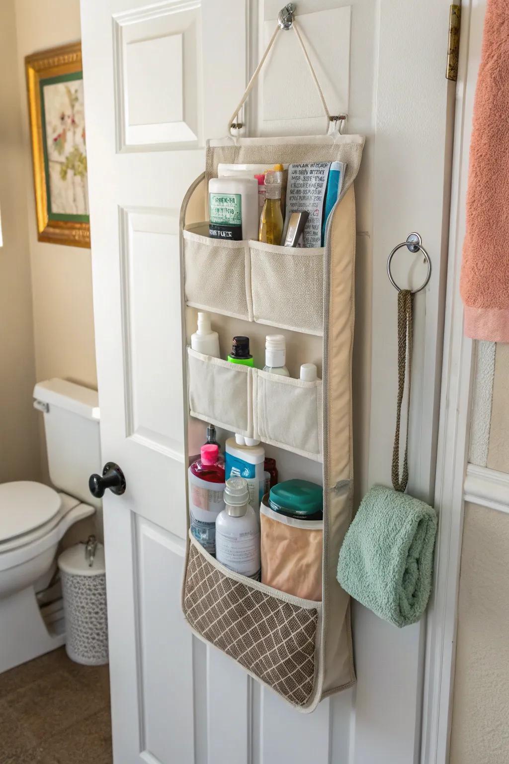 Door Hanging Organizer | Over-the-Door Multi-Pocket Storage Organizer