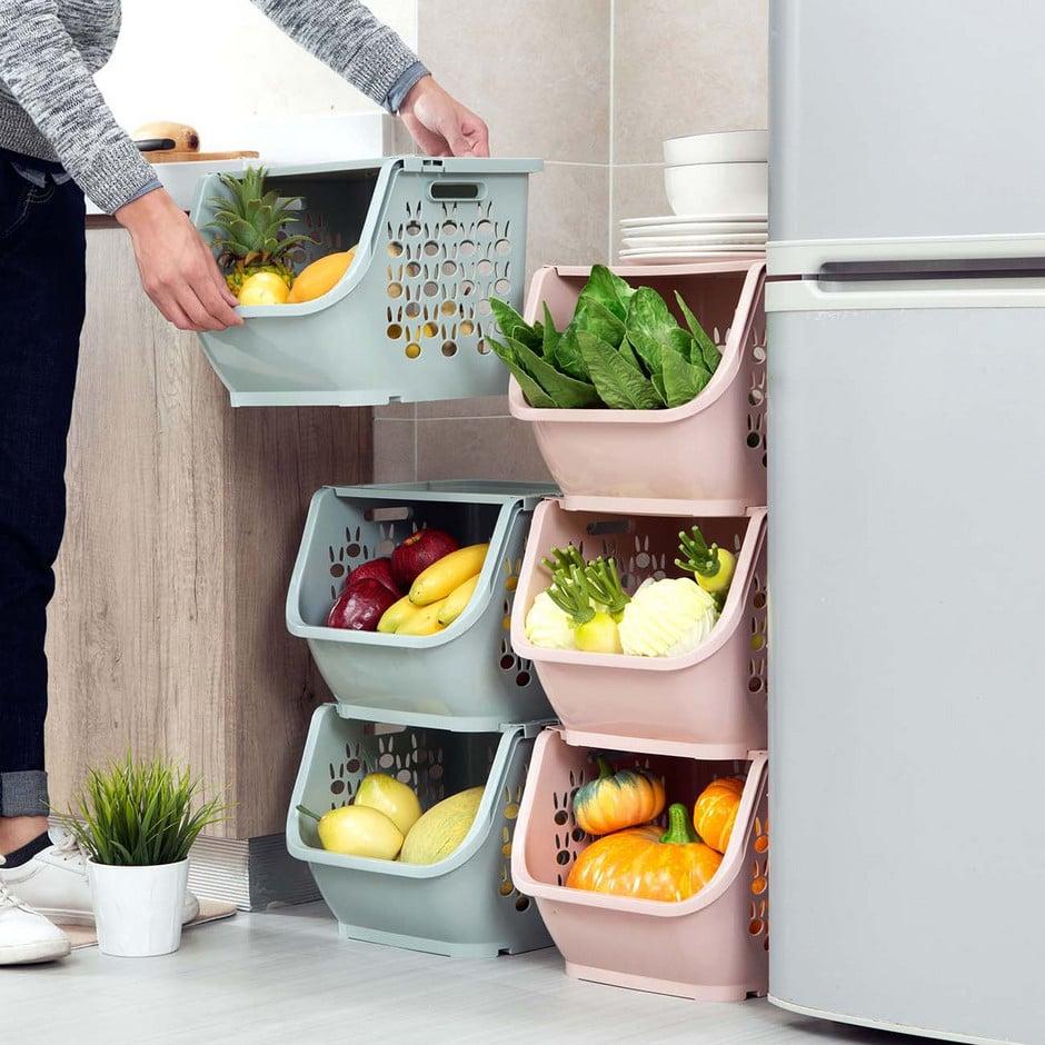 Foldable Vegetable Basket | Collapsible Fruit and Vegetable Washing Basket