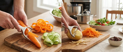 Vegetable Peeler | Premium Stainless Steel Fruit &amp; Vegetable Peeler
