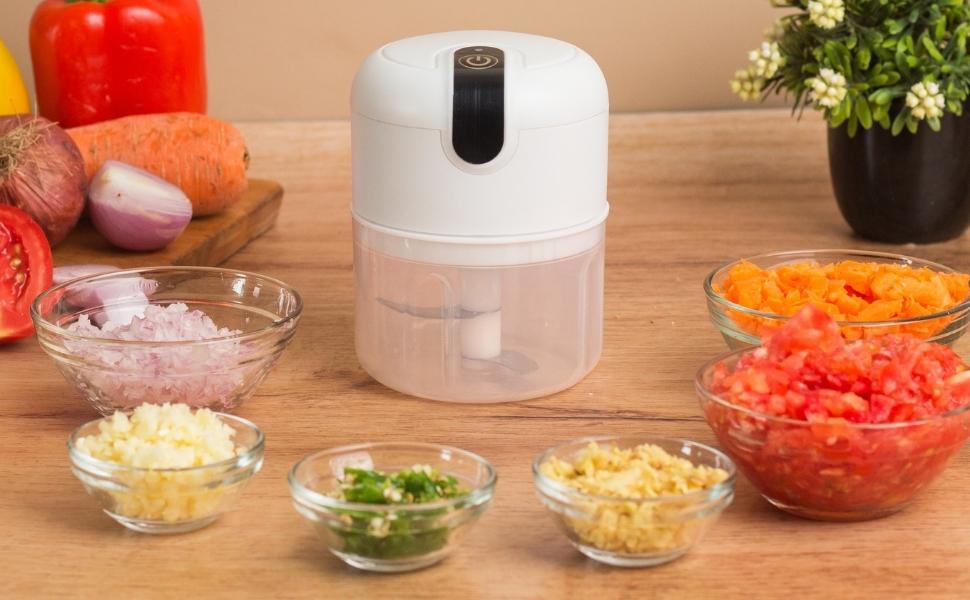 Electric Food Chopper | USB Rechargeable Mini Food Processor