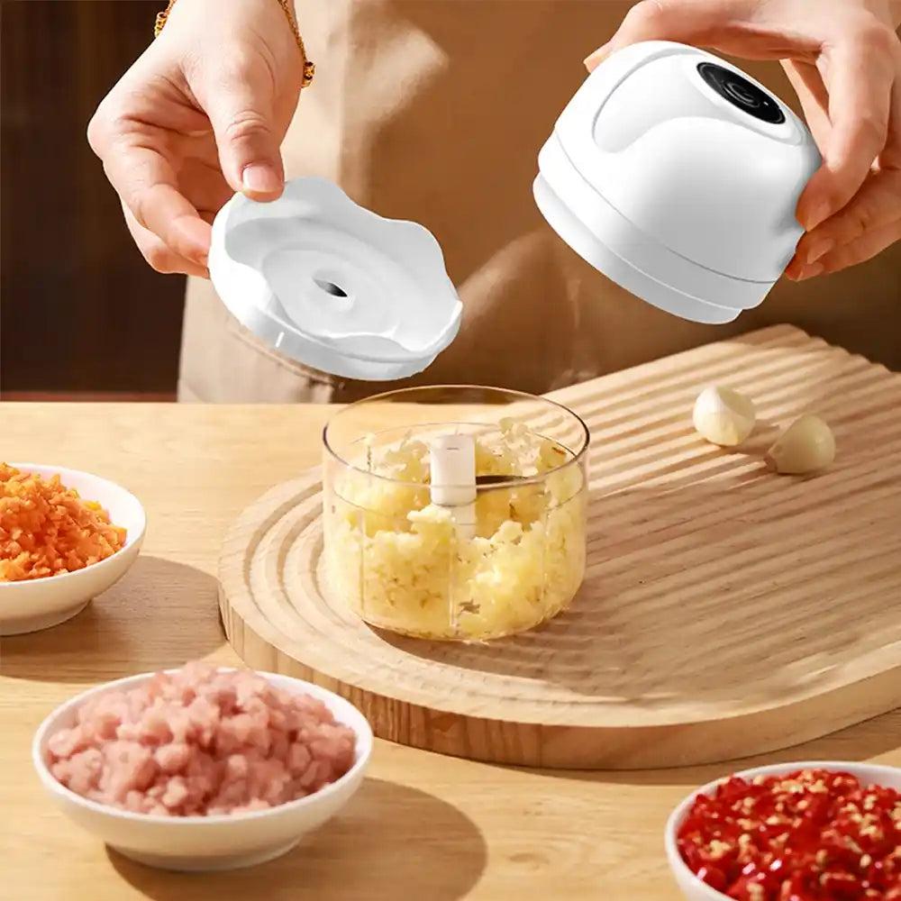 Electric Food Chopper | USB Rechargeable Mini Food Processor