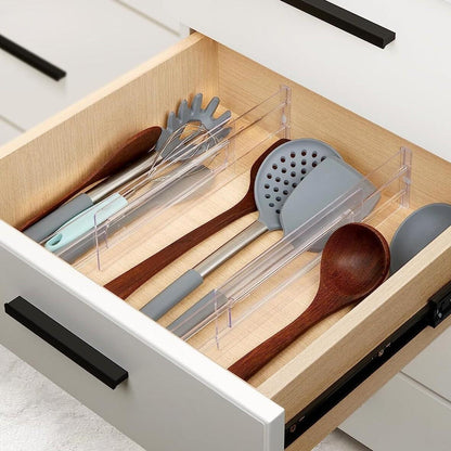 Drawer Organizer | Adjustable Storage Divider for Clothes, Kitchen & Office