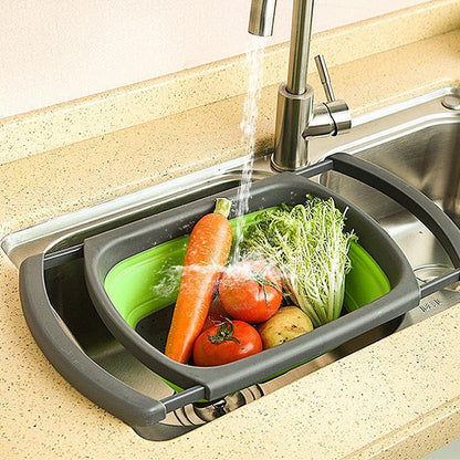 Foldable Vegetable Basket | Collapsible Fruit and Vegetable Washing Basket