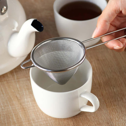 Stainless Steel Tea Strainer | Fine Mesh Tea Filter for Loose Leaf Tea