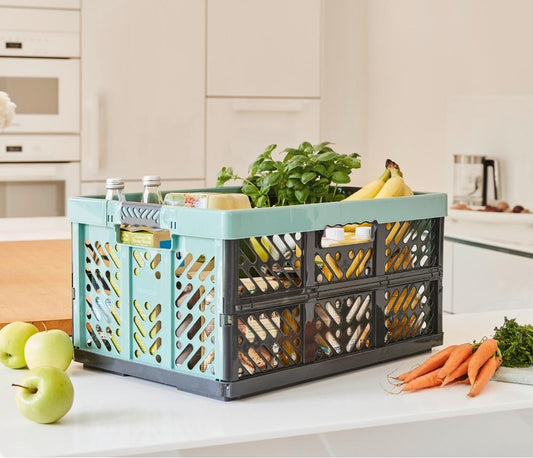 Multipurpose Foldable Crate | Heavy-Duty Collapsible Storage Basket