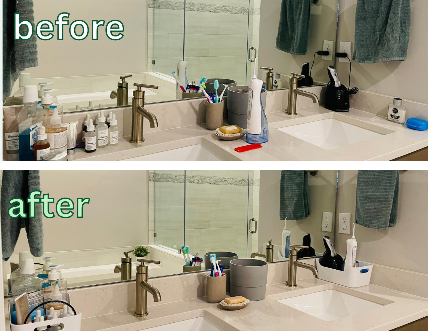 Bathroom Toothbrush Organizer