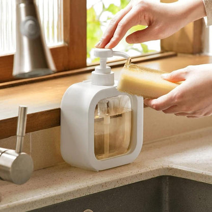 Kitchen Soap Pump | Refillable Liquid Soap Dispenser for Kitchen & Bathroom