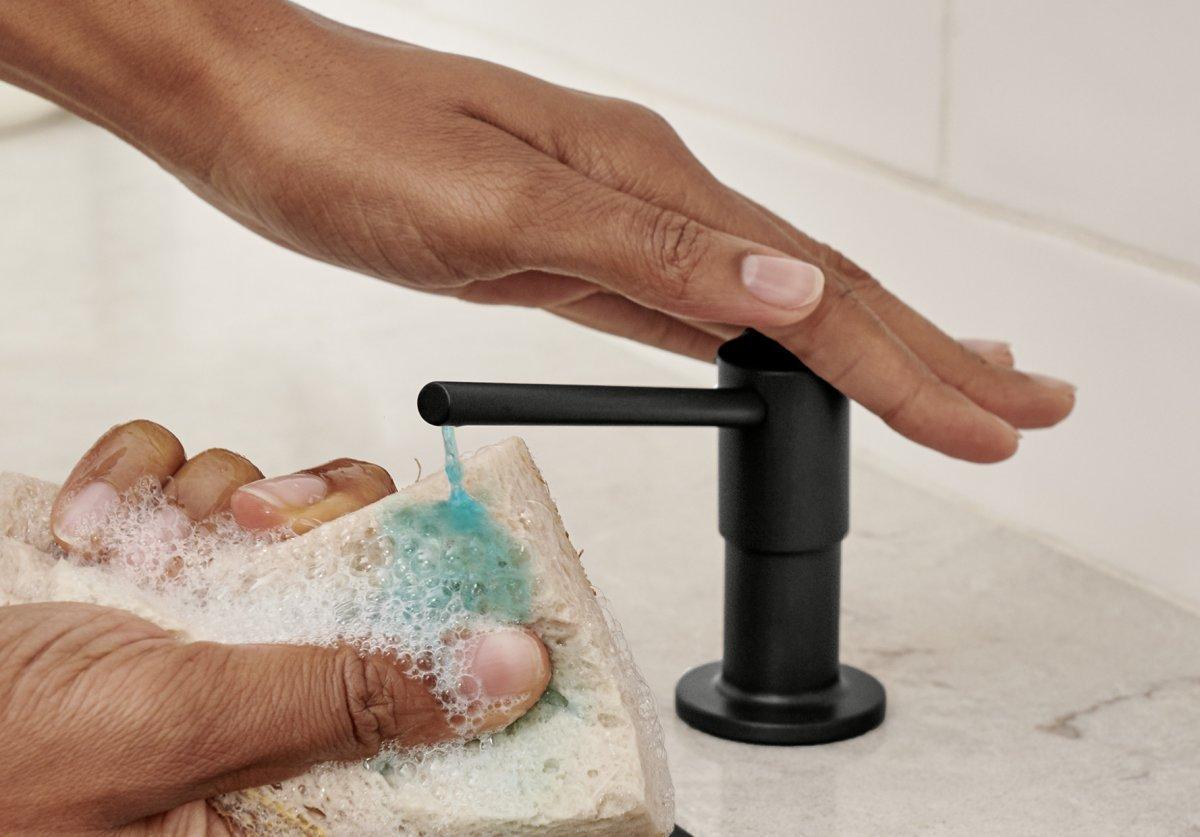Kitchen Soap Pump | Refillable Liquid Soap Dispenser for Kitchen & Bathroom