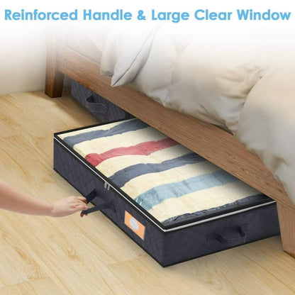 Under Bed Storage Organizer | Foldable Clothes & Blanket Storage Bag