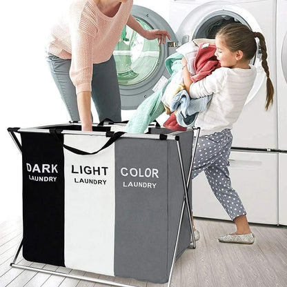 Foldable Laundry Basket | Large Capacity Collapsible Laundry Hamper