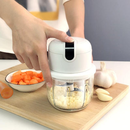 Electric Food Chopper | USB Rechargeable Mini Food Processor