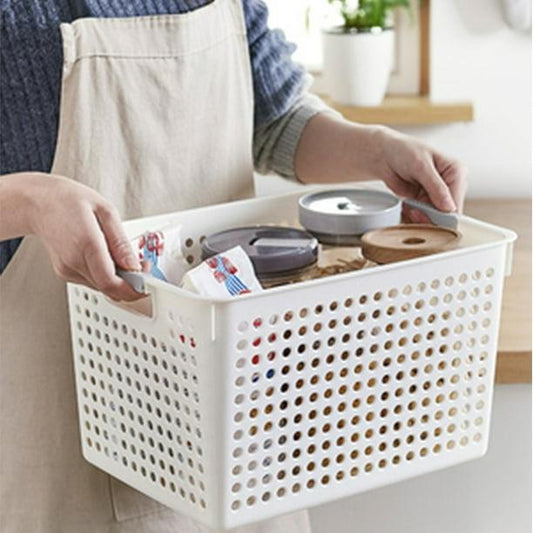 Storage Basket | Multi-Purpose Home Organizer with Handles